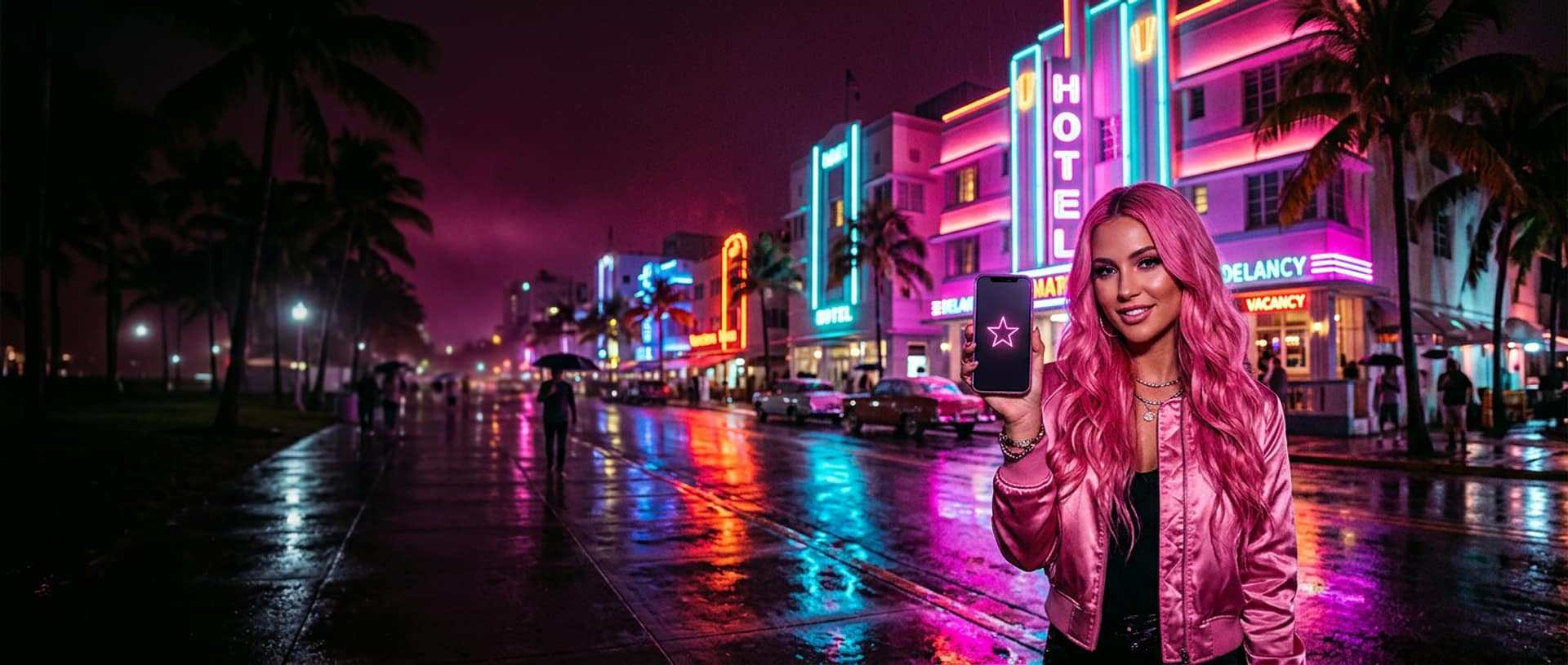 Неоновый баннер La Casino: мощный старт до 225% + 1000 ФС на четыре депозита